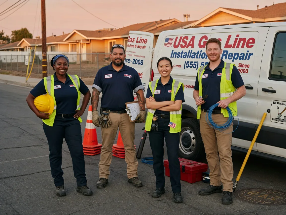 Gas Line Installation company in Lost Hills, CA